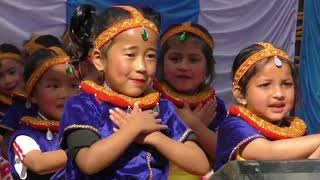 Ma hu nepali babu dance by grade LKG