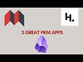 Three great pkm apps for you to try out