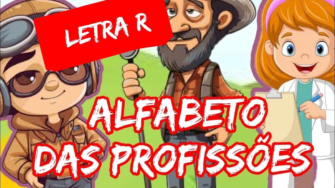 ALFABETO DAS PROFISSÕES - profissões com a letra R - YouTube