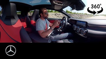 360° video of the Mercedes-Benz A-Class 2018 with MrJWW