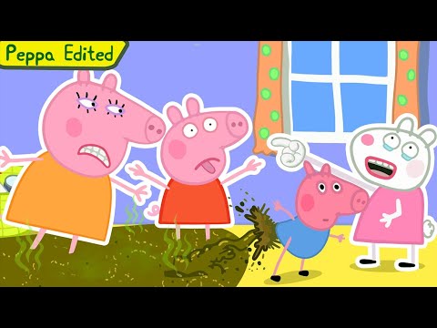 I edited Peppa Pig so George can go to the toilet but I failed 