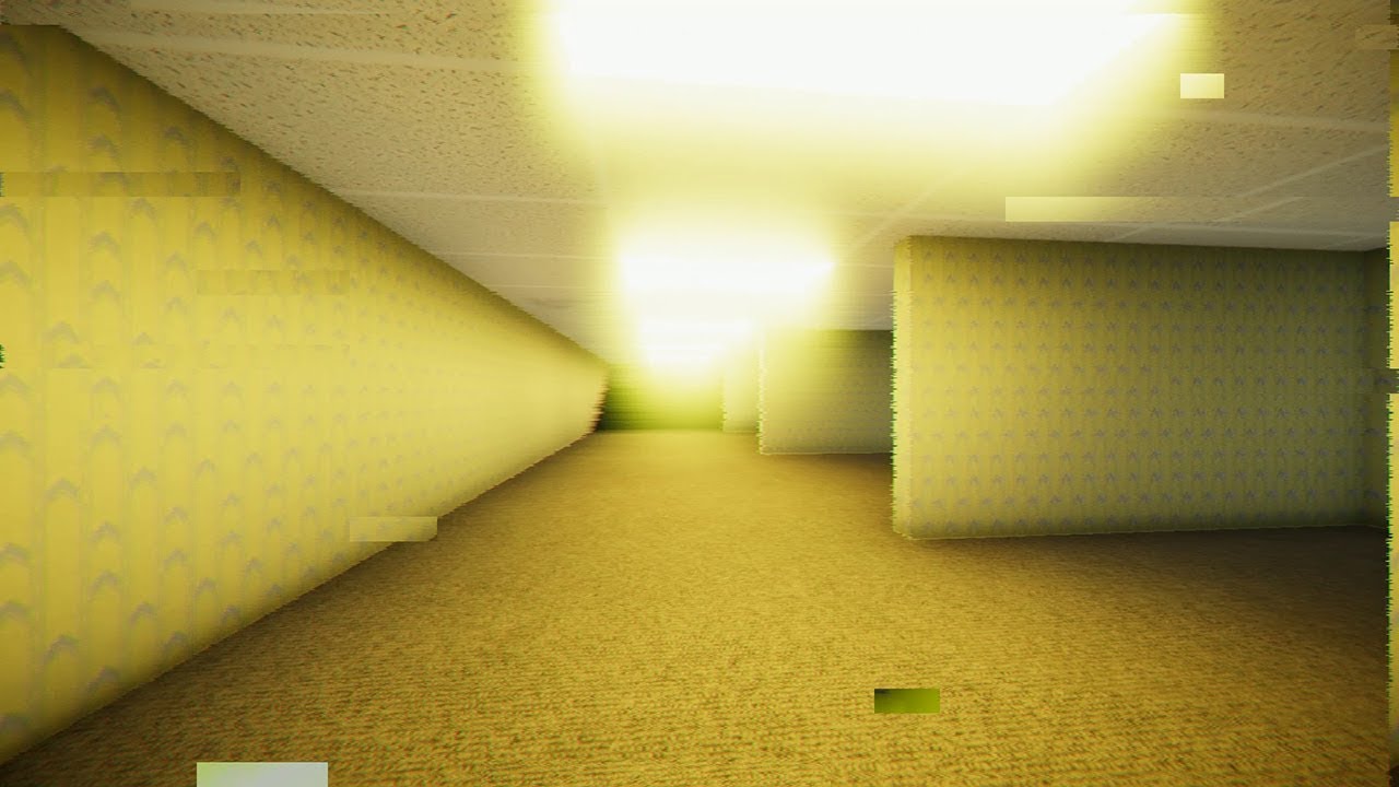 noclipping into the backrooms in roblox 