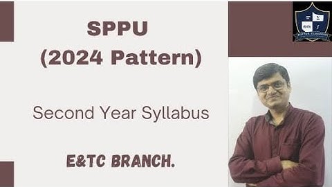 SPPU Second Year Engineering E&TC Branch Syllabus. (2024 Pattern)