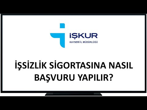 Video: Işsizlik Maaşı Başvurusu Nasıl Yapılır