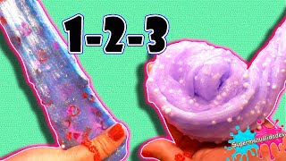 Haciendo Slime por orden numérico (123 challenge) - Supermanualidades