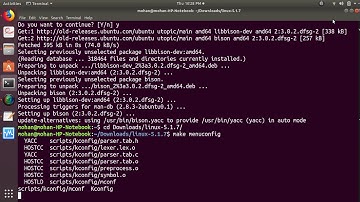 Compile Linux kernel source code(stable 5.1.7) under Ubuntu 18.04LTS environment