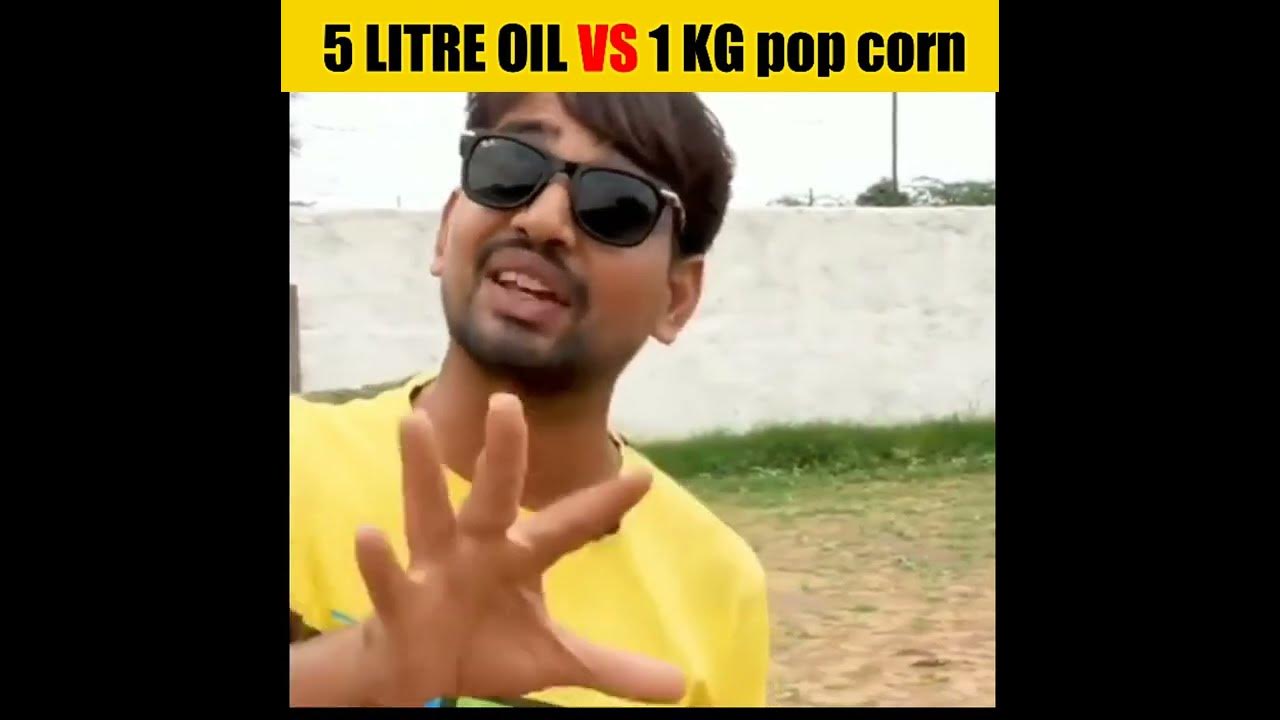 5-litre-oil-vs-1-kg-pop-corn-amazing-experiment-mr-indian