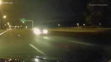 Wrong way driver on I-91 caught on dashcam just before crashing head-on into a tractor-trailer, kill