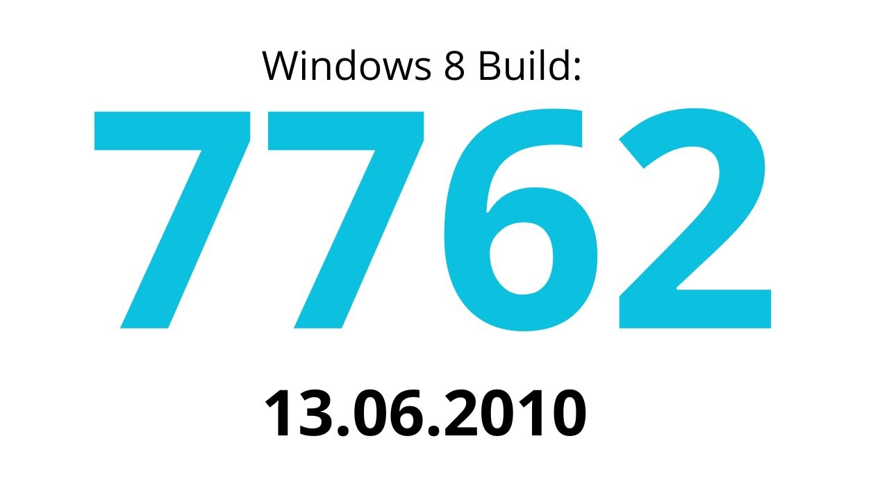 Windows 8 Build 7762 - YouTube
