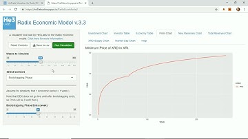 Radix Economic Visualizer Tutorial
