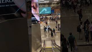 No aeroporto de Singapura 🇸🇬