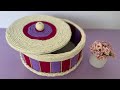 DIY Wool and Cardboard Box | Easy Handmade Storage Organizer😍🪄🎀
