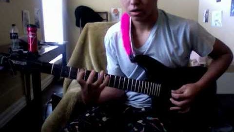 Paul Gilbert style 3 string arpeggio lick
