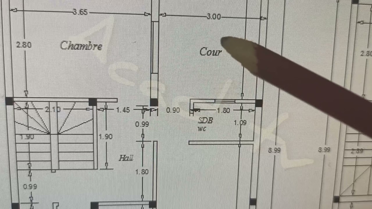 تصميم مساحات صغيرة / منزل 63 متر واجهة واحدة