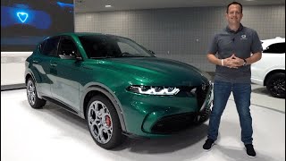 Is ALL NEW 2023 Alfa Romeo Tonale a BETTER luxury SUV than a BMW X1?