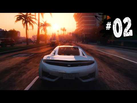 (SEM ADS) GTA 5 - Essa thumb é do jogo original sem mods! 🥵 | Parte 2 em 4K60 (GTA V Enhanced)