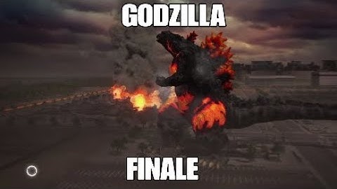 GODZILLA: PS4 Walkthrough PART 5 FINALE No Commentary.