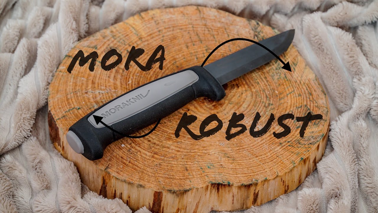 8.1 Mora Morakniv Cuchillo Robusto de Acero al Chile