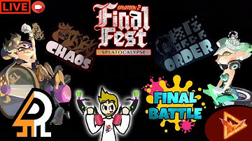 Splatoon 2 - FinalFest Splatocalypse (Chaos VS Order) #196 🔴