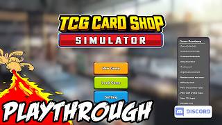 Let's open Drako's Card Shop in TCG Card Shop Simulator!