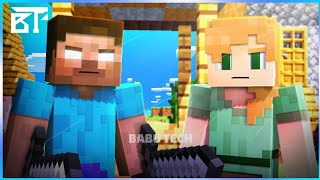 [ Alex And Steve/Herobrine VS Null Movie ] Trailer | Babu Tech | Prisma 3D Minecraft Animation