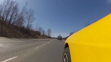 MGB GT V8 first drive with camera GoPro HD HERO2