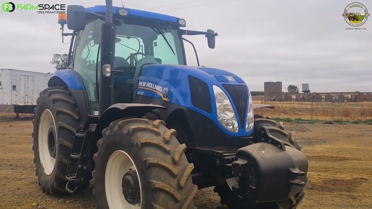 Is jy opsoek na goeie kwaliteit tweedehandse T6090 New Holland trekkers met 121kW?