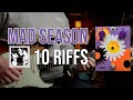 Top 10 mad season above riffs  jam pedals retrovibe pedal demo