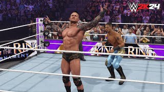 Randy Orton vs Carmelo Hayes Smackdown🔥 - WWE 2K24 KOTR