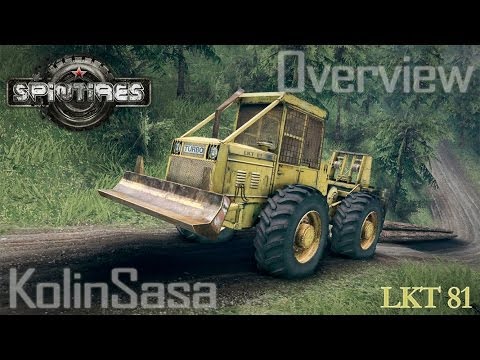 Трелёвочный трактор LKT 81 Turbo (Скиддер)