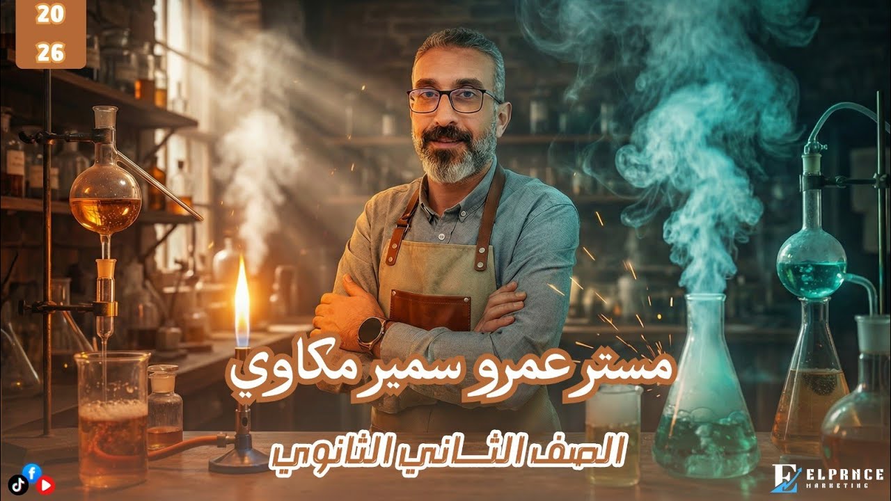 تابع نموذج لويس النقطي | شرح مبسط – كيمياء تانية ثانوي | مستر عمرو سمير