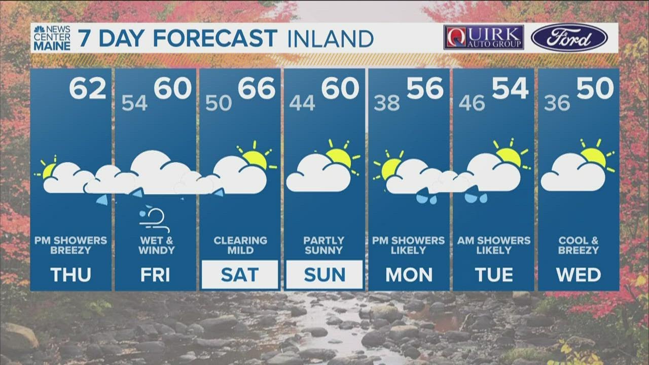 NEWS CENTER Maine Weather Video Forecast YouTube