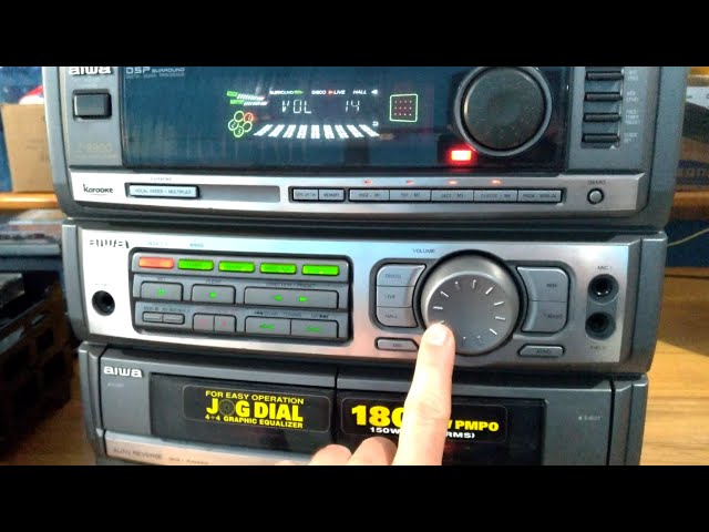 AIWA ZR800 - aberto - como ele é por dentro - YouTube