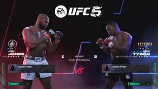 EA Sports UFC 5 - Jon Jones vs Mike Tyson (Legendary Difficulty)