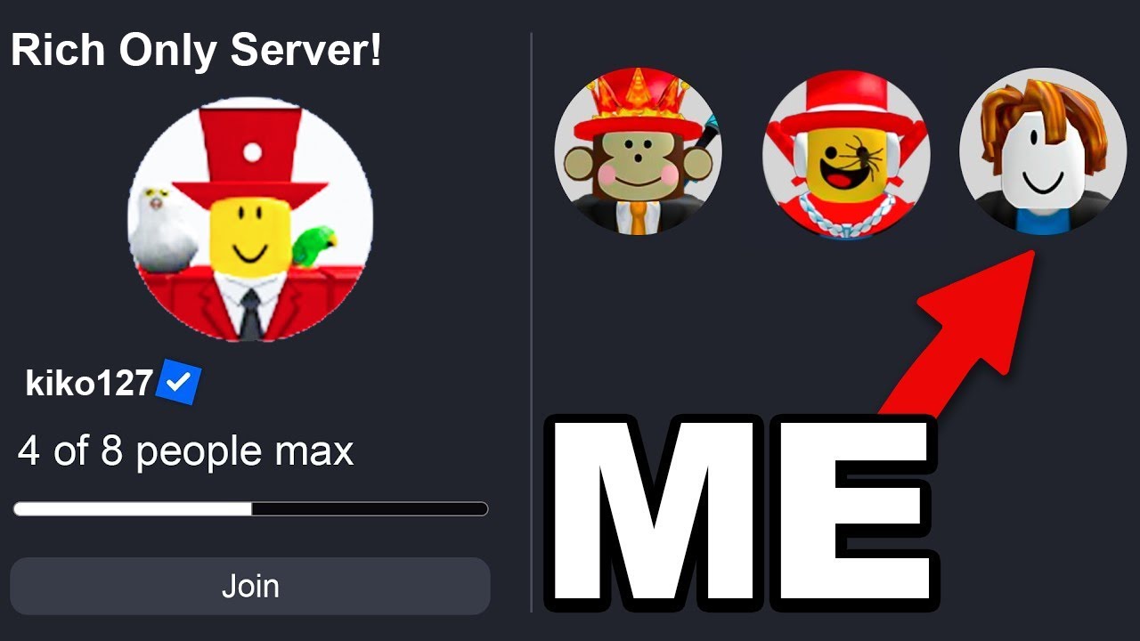 I Snuck Into a RICH ONLY Server In Steal A Brainrot!