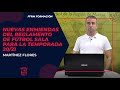 📝 REGLAS DE JUEGO DE FUTSAL / Nuevas enmiendas del Reglamento de Fútbol Sala para la temporada 20/21