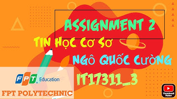 #COM1014 - 03-PS21423-Ngô Quốc Cường - Assignment 2 Tin học cơ sở
