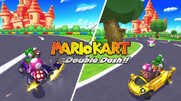 PEACH CIRCUIT GBA Custom Track in MARIO KART: DOUBLE DASH | 4k60 16:9