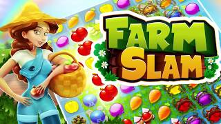 Farm Slam gameplay trailer - addictive match-3 farm simulation screenshot 2