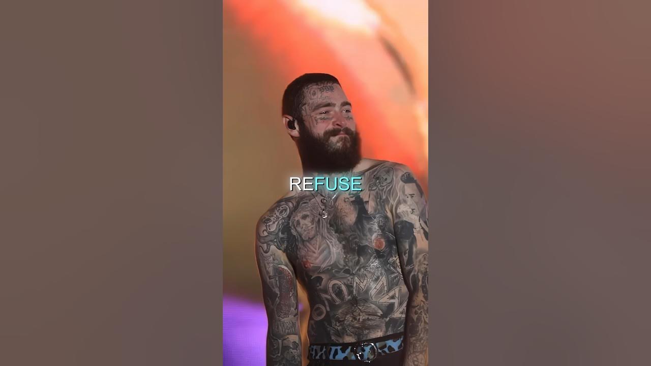 Crowd sings Sunflower for Post Malone 😳 Crowd sings Sunflower for Post Malone 😳