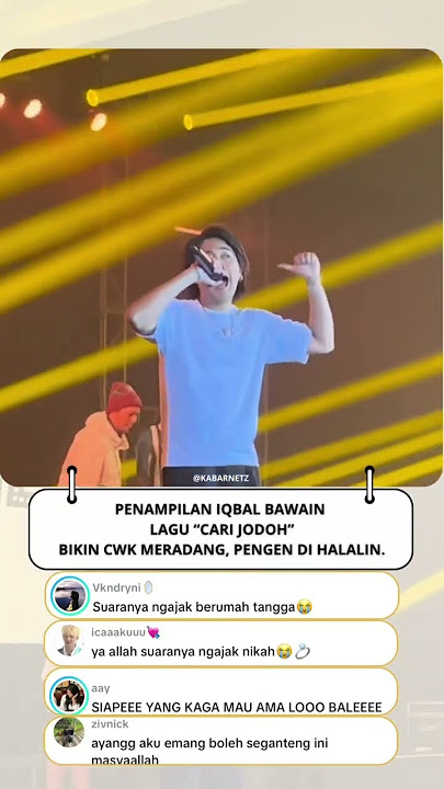 Hmm dasar woman #iqbaal #iqbaalramadhan #baale #cjr #coboyjunior #wali #waliband #carijodoh