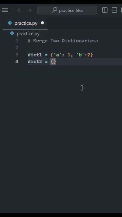 Merge two dictionaries | #python #pythonprogramming#coding#learnpython ...