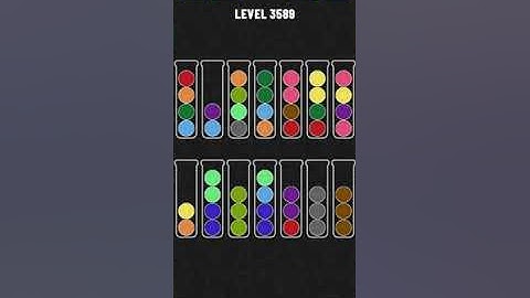 Ball Sort Puzzle Level 3589
