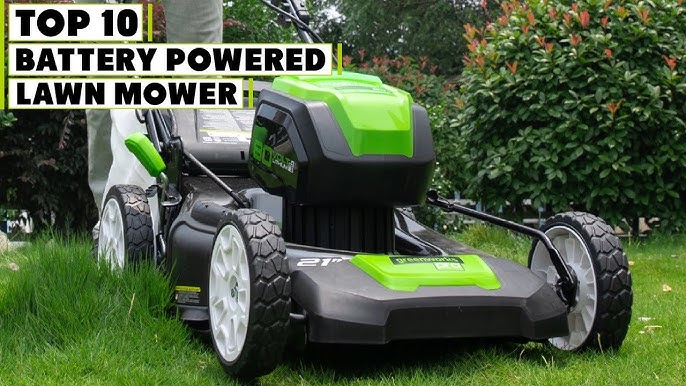 Electric and Battery-Powered Lawn Mowers