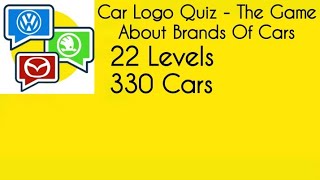 Car Logo Quiz The Game About Brands Of Cars - All 22 Levels, 330 Cars screenshot 3