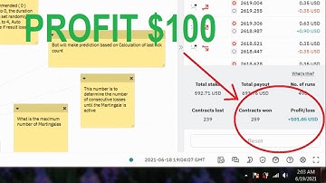 Trading OVER UNDER with this DERIV BOT | Easy $100 Profit.