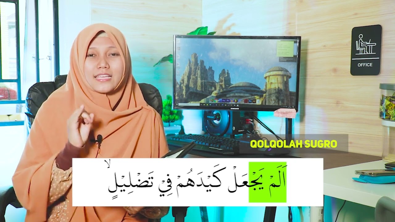 Ternyata Penting!! Belajar Tajwid Surah Al-fiil Bersama Yosi Nofita Sari