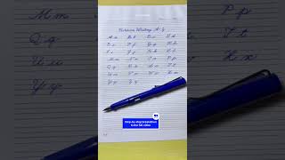 Cursive Writing A to Z with Fountain Pen | Cursive Handwriting Practice | Cursive Letter A Z | abcd