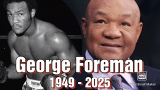 George Foreman Tribute One Moment in Time