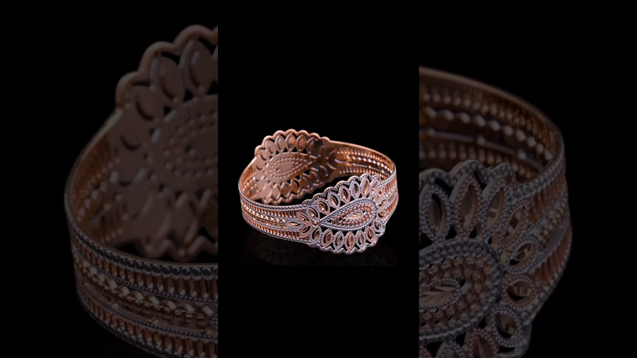 CNC Dual Tone Bangles